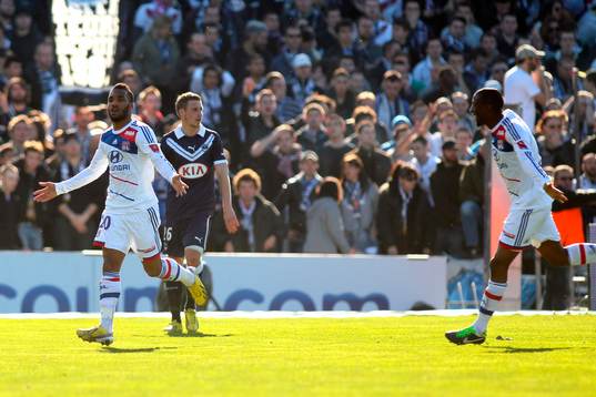 Joie Alexandre Lacazette / Gueida Fofana - 17.02.2013 -
