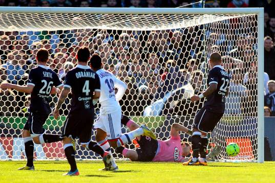 Goal Alexandre Lacazette - 17.02.2013 - Bordeaux / Lyon -