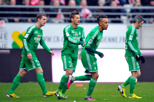 Joie de Pierrick AUBAMEYANG - 17.02.2013 - Reims / Saint