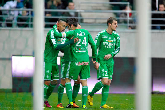 Joie de Pierrick AUBAMEYANG - 17.02.2013 - Reims / Saint