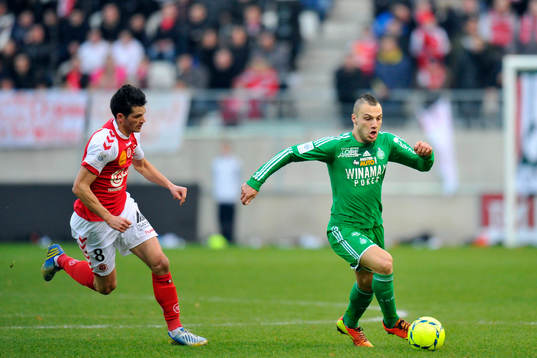 Yohan MOLLO - 17.02.2013 - Reims / Saint Etienne - 25e