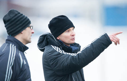 Thomas Mårtensson, tränare, Vittsjö och Ulf Jacobsson,