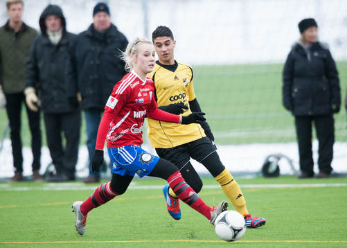 Damer mot herrar