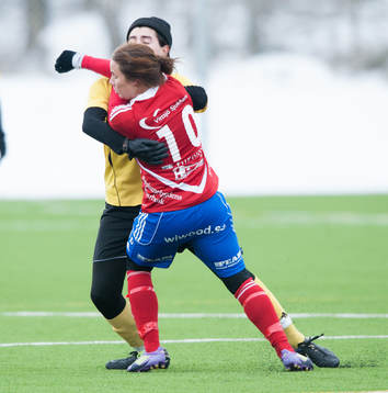 Damer mot herrar, närkamp