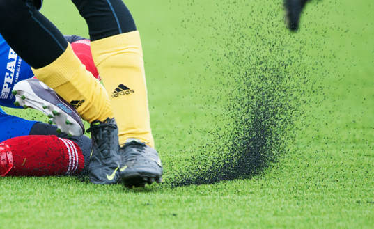 Granulat, granolat, konstgräs, fotbollsskor