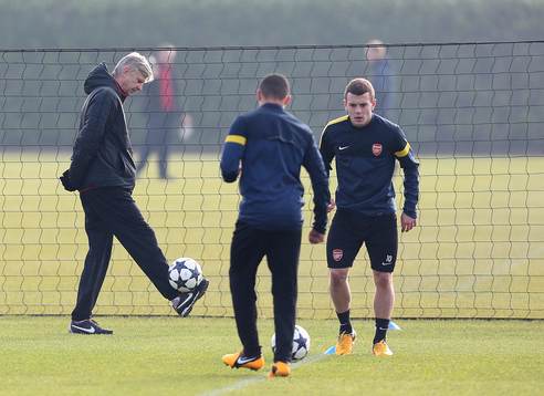 Football - Arsenal Training - Arsenal Training Ground -