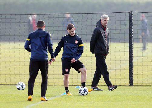 Football - Arsenal Training - Arsenal Training Ground -