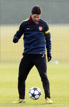 Football - Arsenal Training - Arsenal Training Ground -