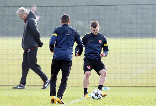 Football - Arsenal Training - Arsenal Training Ground -