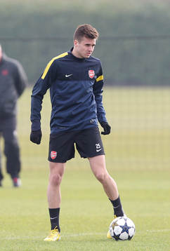 Football - Arsenal Training - Arsenal Training Ground -