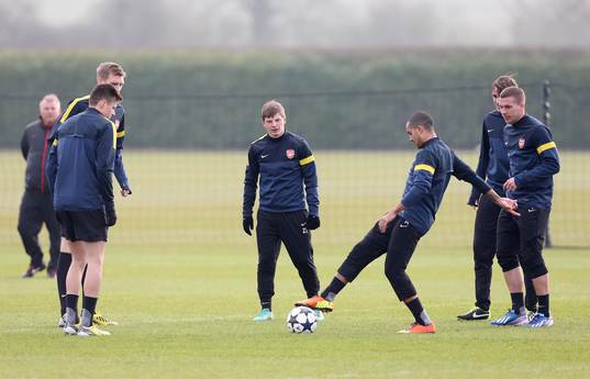Football - Arsenal Training - Arsenal Training Ground -
