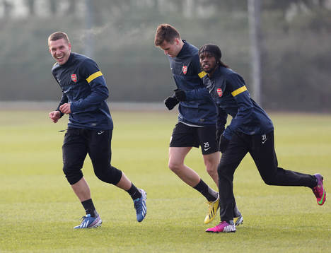 Football - Arsenal Training - Arsenal Training Ground -