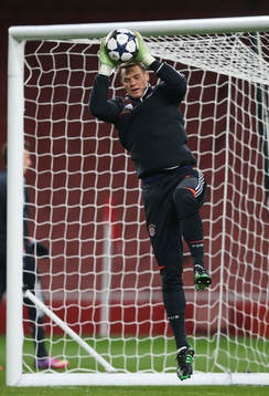 Football - Bayern Munich Training - Emirates Stadium,