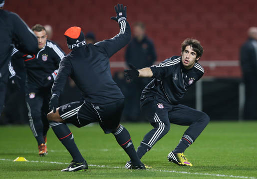 Football - Bayern Munich Training - Emirates Stadium,
