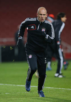 Football - Bayern Munich Training - Emirates Stadium,