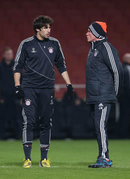 Football - Bayern Munich Training - Emirates Stadium,