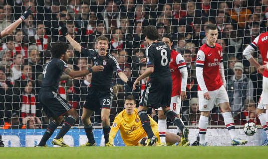 Football - Arsenal v Bayern Munich - UEFA Champions League