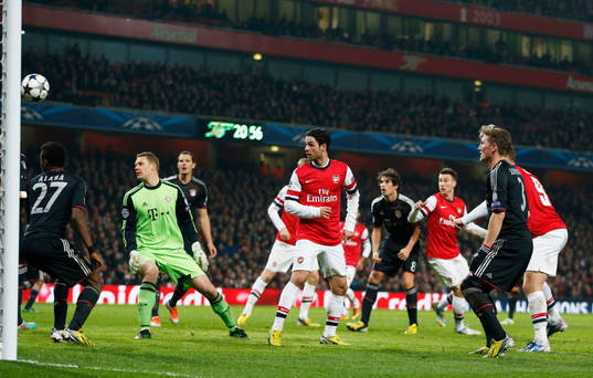 Football - Arsenal v Bayern Munich - UEFA Champions League
