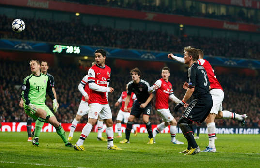 Football - Arsenal v Bayern Munich - UEFA Champions League