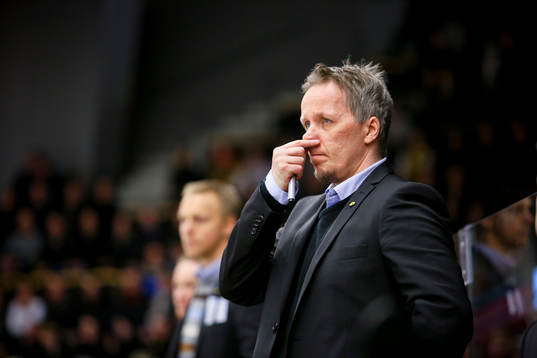 Skellefteås tränare Hans Wallson mot AIK