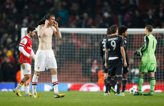 Football - Arsenal v Bayern Munich - UEFA Champions League