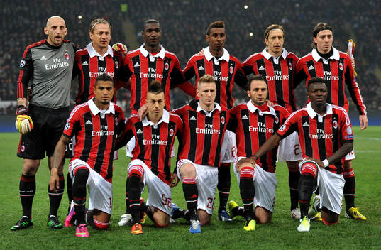 Equipe Milan AC - 20.02.2013  -  Milan AC / Barcelone -