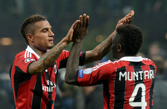 Joie Sulley Muntari / Kevin Prince Boateng  - 20.02.2013  -