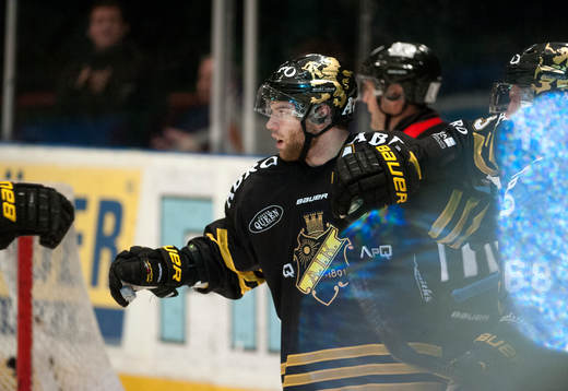 Christian Sandberg, AIK, är glad