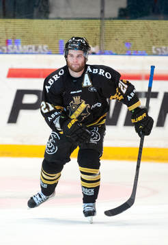 Christian Sandberg, AIK, är glad