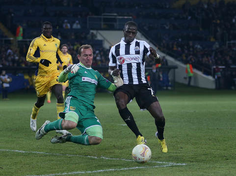 Football - Metalist Kharkiv v Newcastle United - UEFA