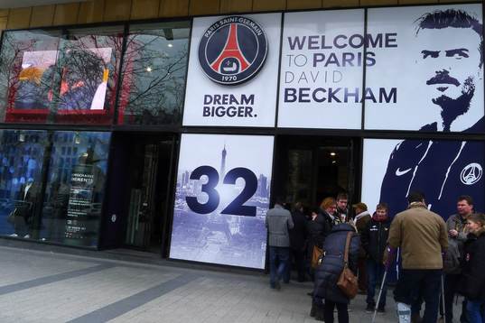 Boutique du PSG - 22.02.2013 - Champs Elysee - Paris