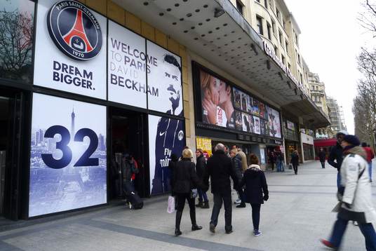 Boutique du PSG - 22.02.2013 - Champs Elysee - Paris