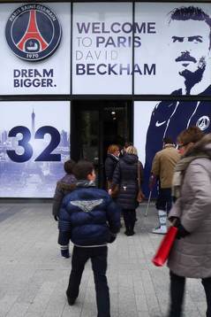 Boutique du PSG - 22.02.2013 - Champs Elysee - Paris