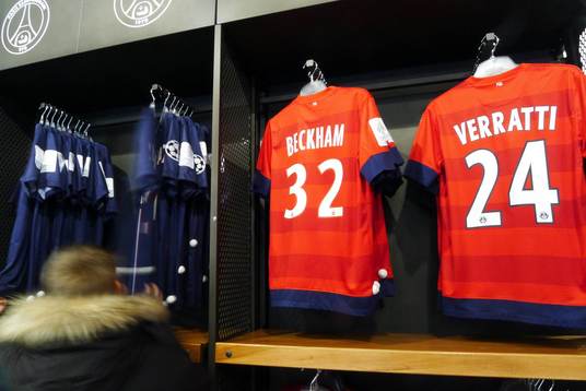 Boutique du PSG / Maillot David Beckham - Marco VERRATTI  -