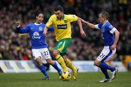 Football - Norwich City v Everton - Barclays Premier League