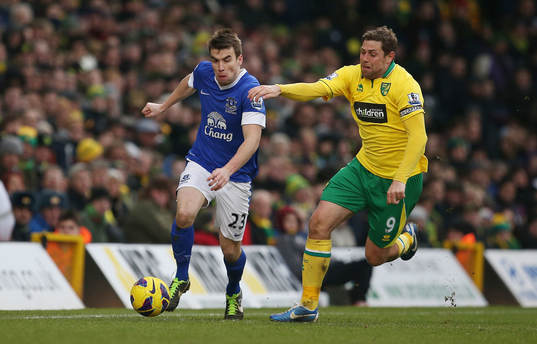 Football - Norwich City v Everton - Barclays Premier League