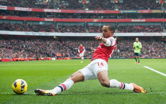 Football - Arsenal v Aston Villa - Barclays Premier League