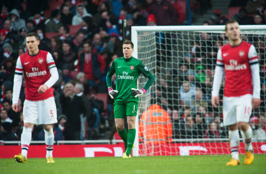 Football - Arsenal v Aston Villa - Barclays Premier League