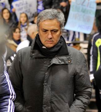 Jose Mourinho, coach and manager of Real Madrid, in the