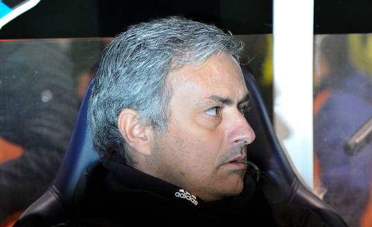 Jose Mourinho, coach and manager of Real Madrid, in the
