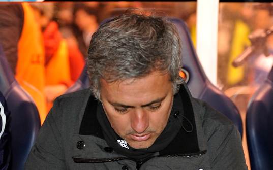 Jose Mourinho, coach and manager of Real Madrid, in the