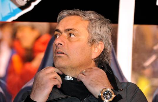 Jose Mourinho, coach and manager of Real Madrid, in the