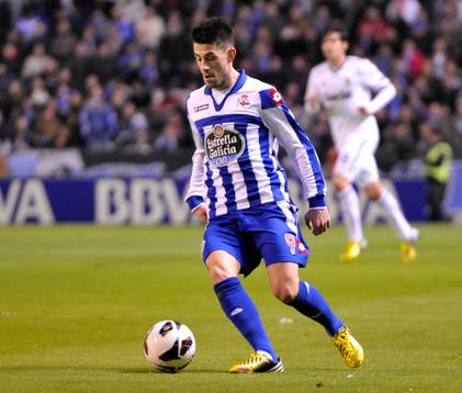 Abel Aguilar - Deportivo La Coruna - Real Madrid - Estadio