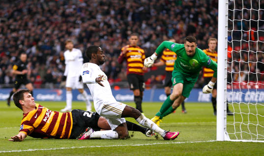 Football - Bradford City v Swansea City - Capital One Cup