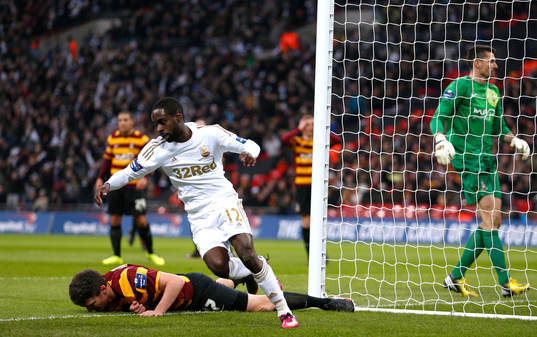Football - Bradford City v Swansea City - Capital One Cup