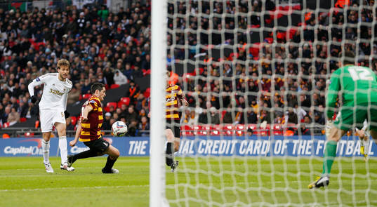 Football - Bradford City v Swansea City - Capital One Cup