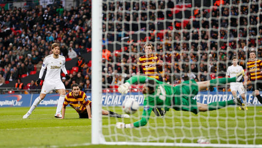 Football - Bradford City v Swansea City - Capital One Cup
