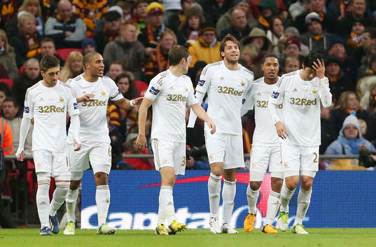 Football - Bradford City v Swansea City - Capital One Cup