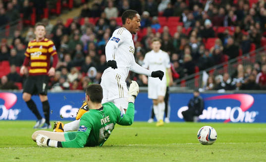 Football - Bradford City v Swansea City - Capital One Cup