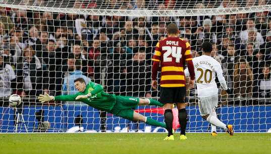 Football - Bradford City v Swansea City - Capital One Cup